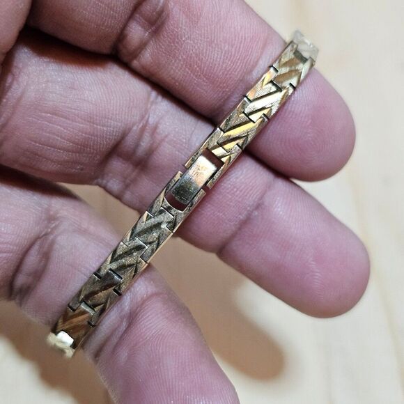 Vintage Bulova P-0 Ladies Gold Plated Cocktail Watch Mechanical Wind Working - Picture 9 of 12